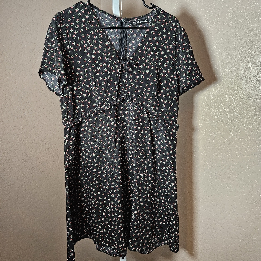 Allegra dress large 21.5"PTP 36"LONG